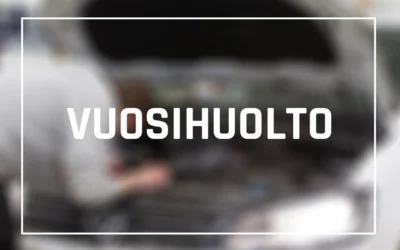 VUOSIHUOLTO, alk. 120€